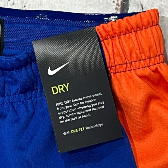 NY Knicks Nike Dri-Fit NBA Basketball Shorts New Mens Uniform Warmup - Picture 3 of 9